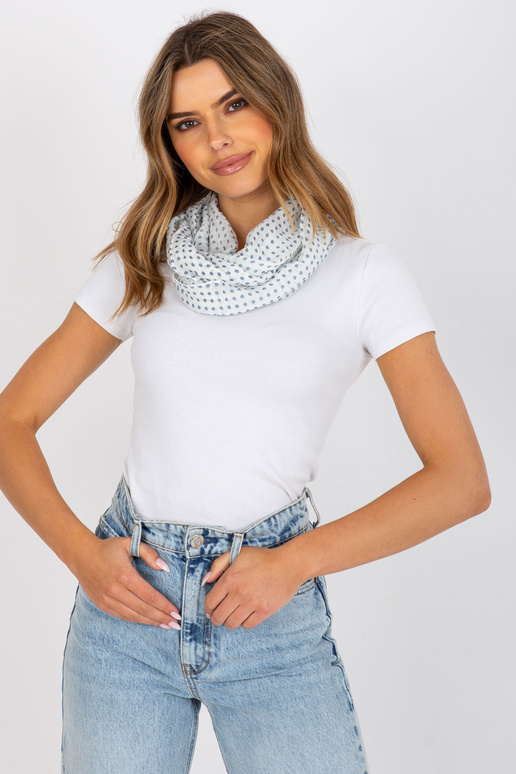 Valge täppidega naiste troppkorsten