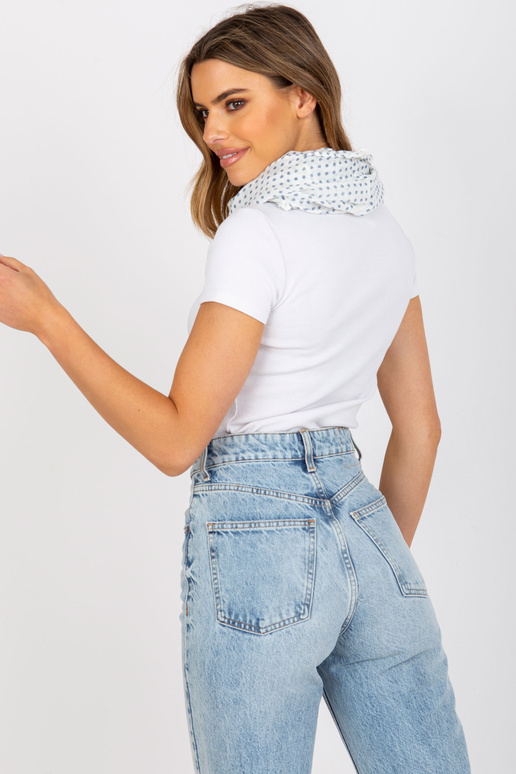 Valge täppidega naiste troppkorsten