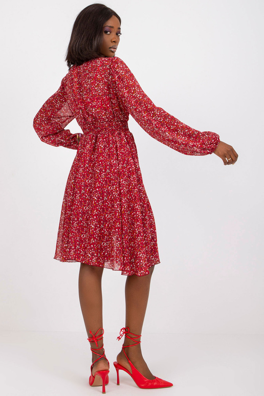 Burgundia midikleit ZULUNA trükistega Burgundia midikleit ZULUNA trükistega