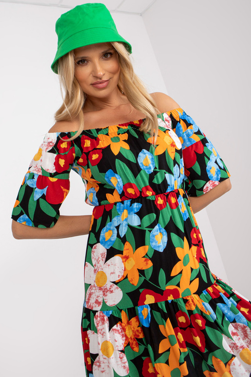 Must hispaania lilledega midikleit... Must hispaania lilledega midikleit...