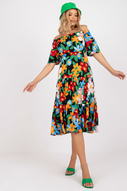 Must hispaania lilledega midikleit... Must hispaania lilledega midikleit...