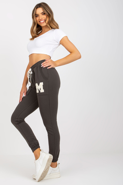 Khaki värvi puuvillased plaastriga...