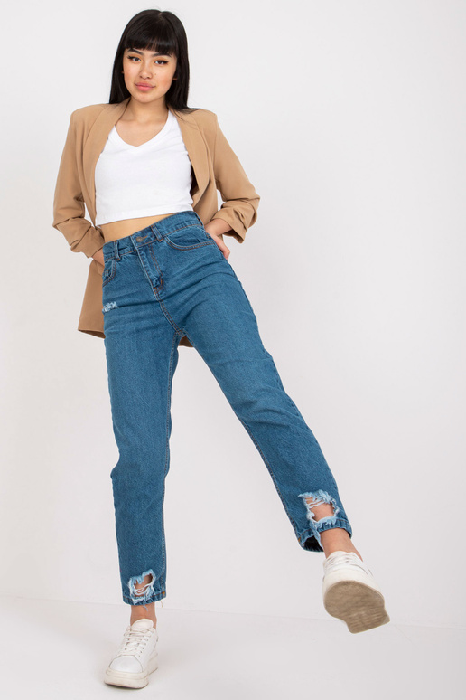 Sinised sirge säärega naiste...