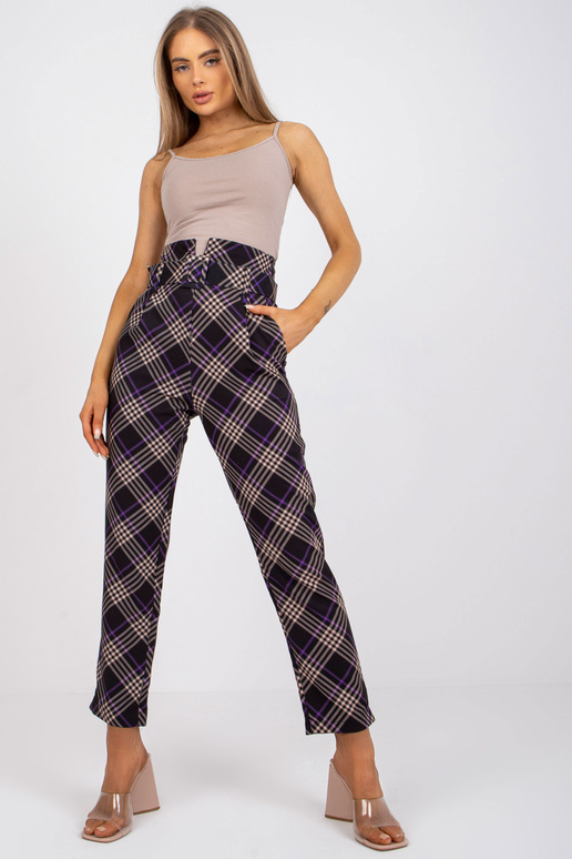 Mustad ja lillad kõrge vöökohaga...