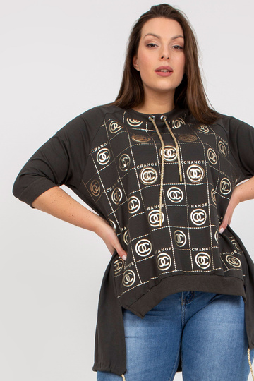 Khaki asümmeetriline pluss... 2