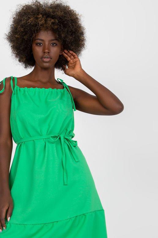 Roheline suvine minikleit viskoosiga...