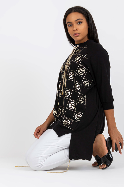 Must asümmeetriline suures suuruses...