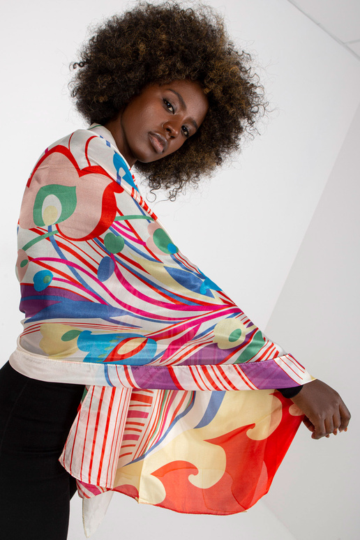 Kollane elegantne mustritega tropp