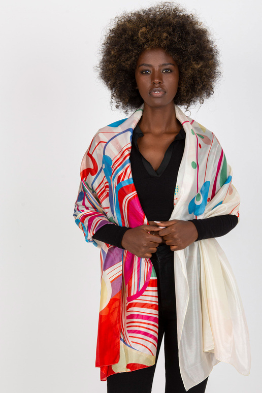 Kollane elegantne mustritega tropp