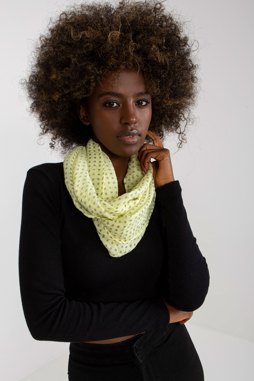 Kollane hele trükiga korsten