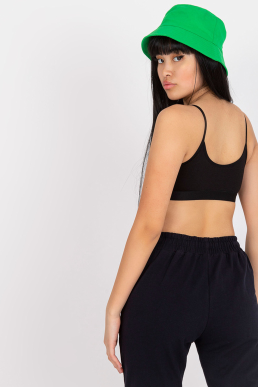 Must sportlik crop top jäigastatud... Must sportlik crop top jäigastatud...