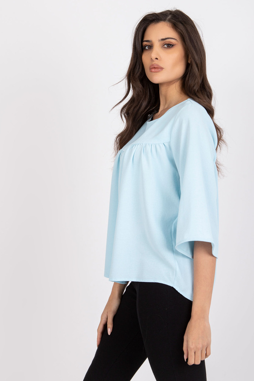 Helesinine avar pluus Anita RUE PARIS