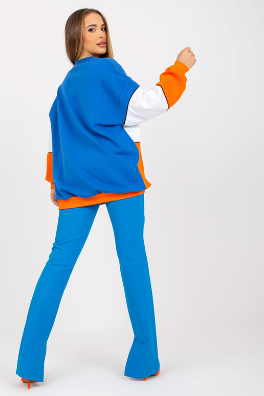 Sinine ja oranž dressipluus basic...