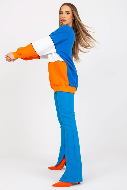 Sinine ja oranž dressipluus basic...