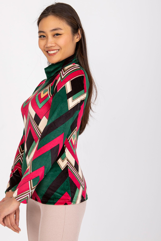 Biloxi roheline Fuksia pikkade...