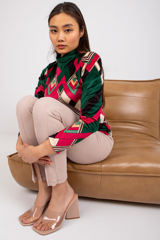 Biloxi roheline Fuksia pikkade...