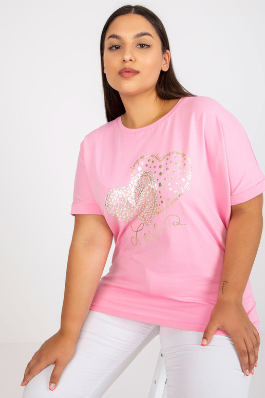 Roosa lahtine suures suuruses...