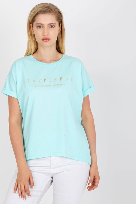 Mint pluss suuruses kuldse kirjaga...