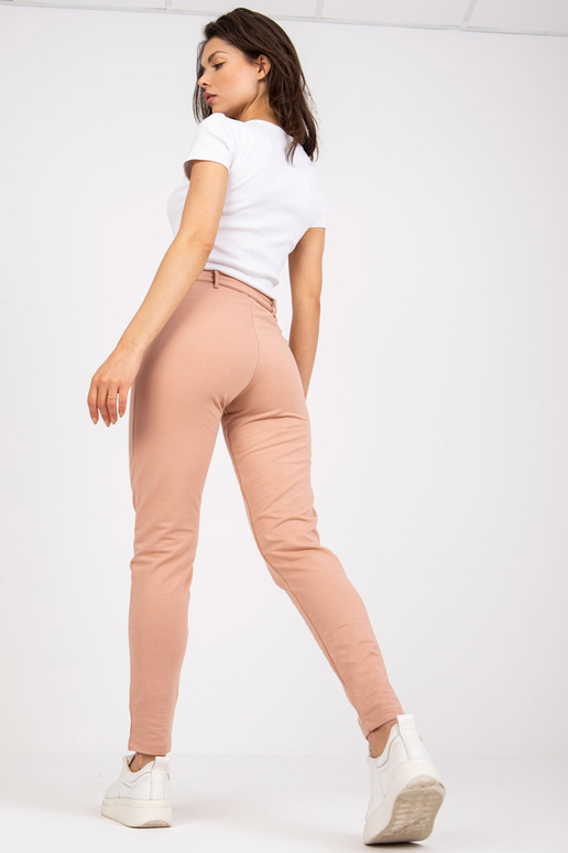 Beežist kangast taskutega püksid RUE...