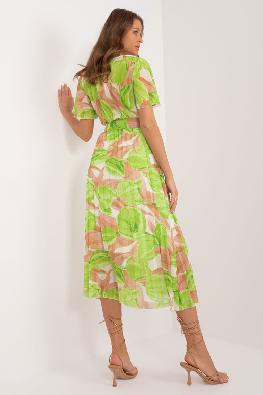 Beež ja roheline midikleit ühes... Beež ja roheline midikleit ühes...