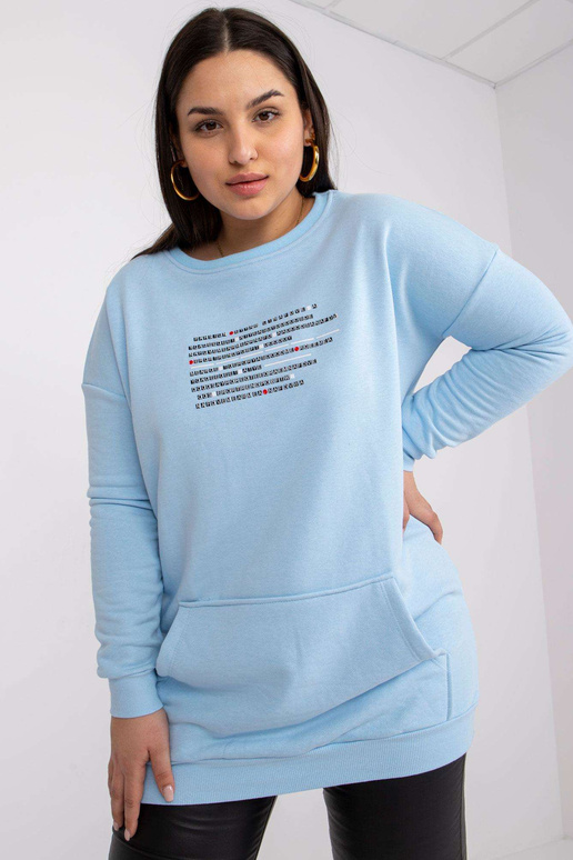 Helesinine pikk dressipluus suures...