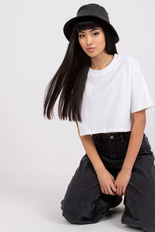 Valge lühike t-särk Viola Valge lühike t-särk Viola