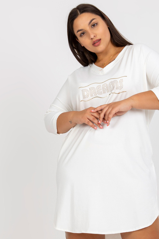 Ekrüpuuvillane tuunika pluss szie...