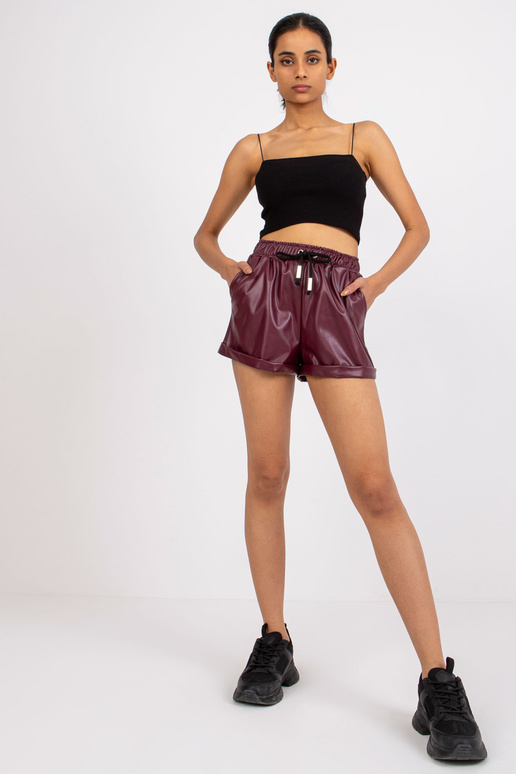 Öko-nahast valmistatud kastanipunased...