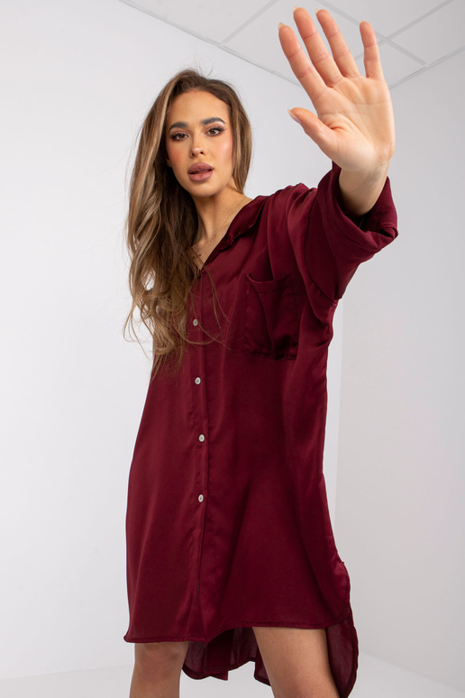 Burgundia kleit pikema seljaga Flevoland