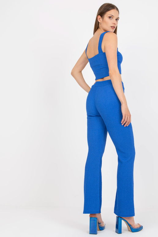 Sinine vabaaja komplekt rihmade ülaosaga Sinine vabaaja komplekt rihmade ülaosaga