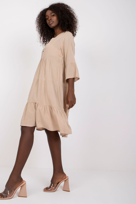 Beež volangidega kleit Humility SUBLEVEL