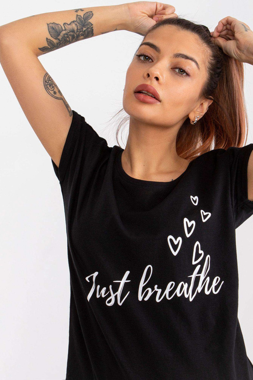 Must puuvillatrükiga T-särk Pola... Must puuvillatrükiga T-särk Pola...