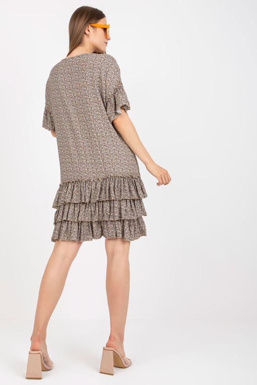 Beež minikleit volangide ja lühikeste...