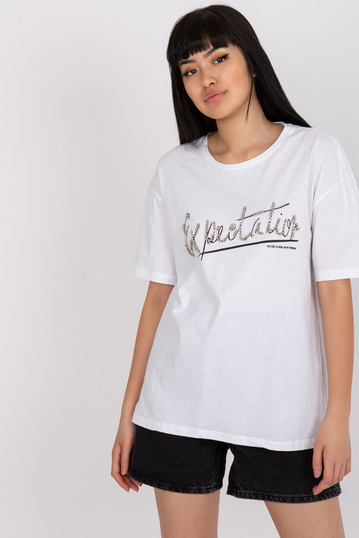 Valge aplikatsiooni ja ümara...