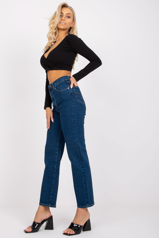 Tumesinised sirged kõrge vöökohaga...