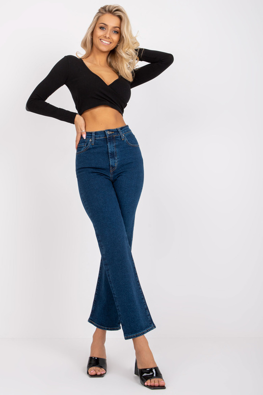 Tumesinised sirged kõrge vöökohaga...