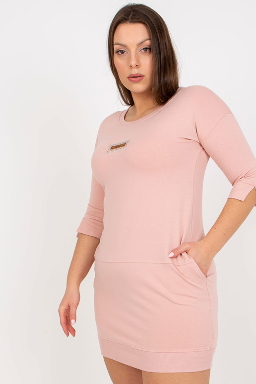 Dirty Pink Fit Plus Size minikleit...
