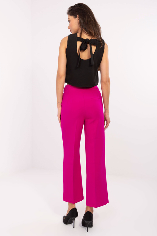 Fuksia laiast kangast püksid 7/8...