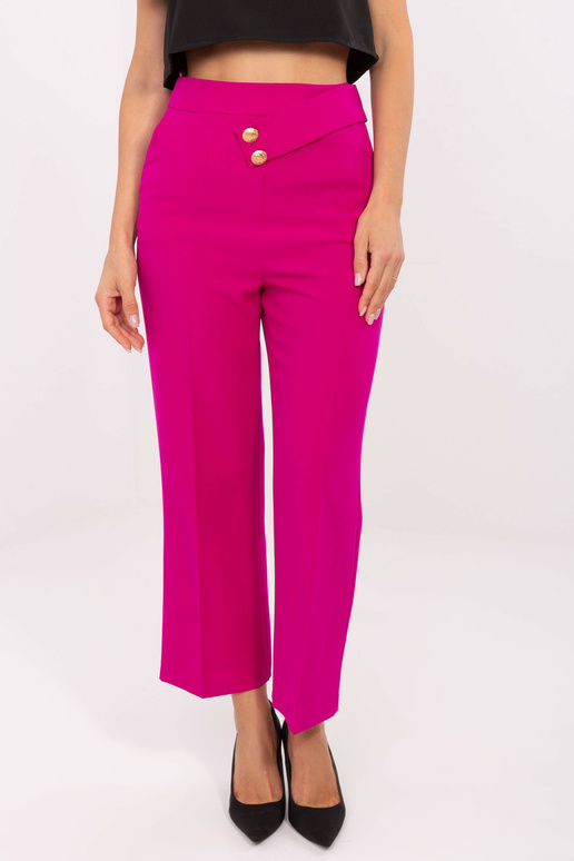 Fuksia laiast kangast püksid 7/8...