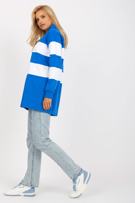 Sinine ja valge pikk kapuuts RUE PARIS