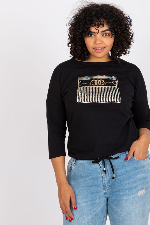 Rosie Cotton Black Plus Size vabaaja...