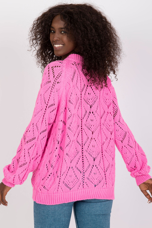 Roosa dekoratiivnööpidega kardigan...