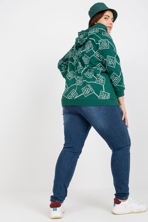 Roheline dressipluus suures suuruses...