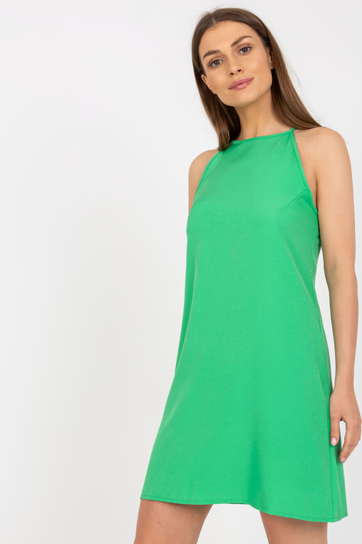 Roheline minikleit suveks rihmadega...