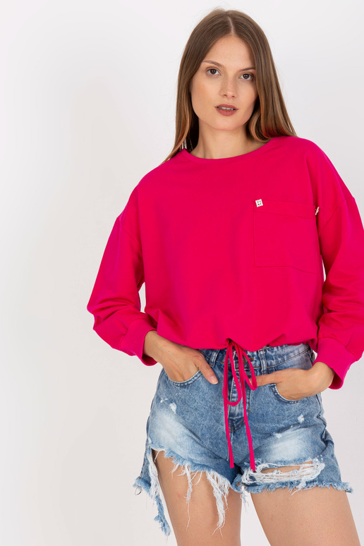 Fuksia värvi lühike puuvillane...