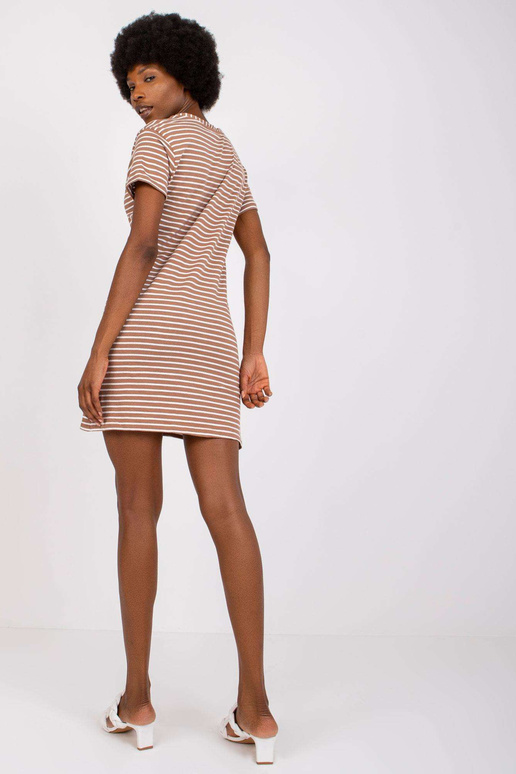 Pruun puuvillane kleit STITCH & SOUL
