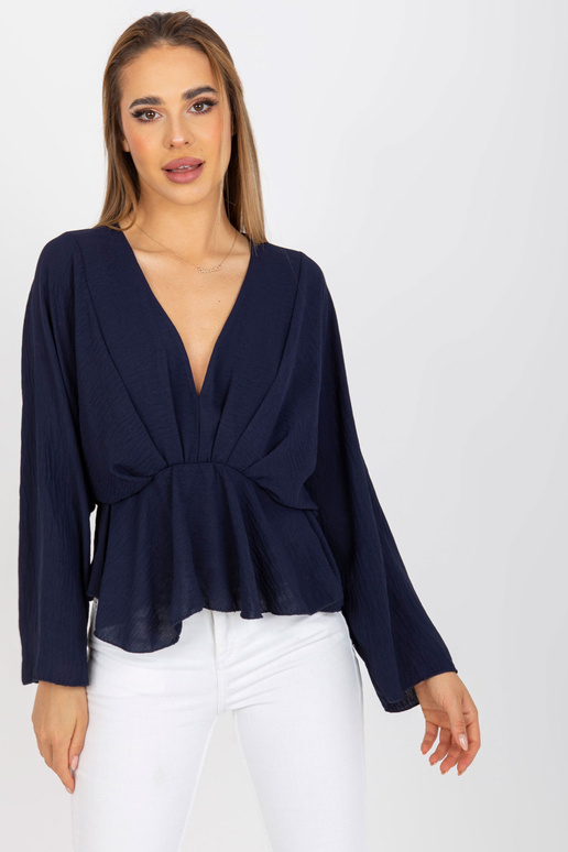 Meresinine ühesuuruse V-kaelusega...