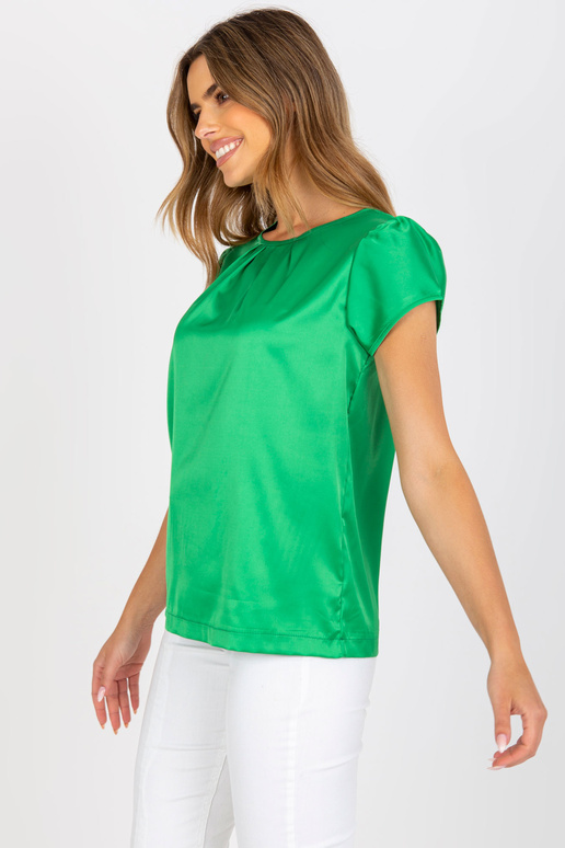 Naiste roheline kunstsatiinpluus RUE...