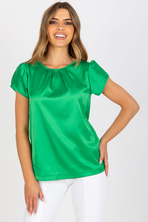 Naiste roheline kunstsatiinpluus RUE...