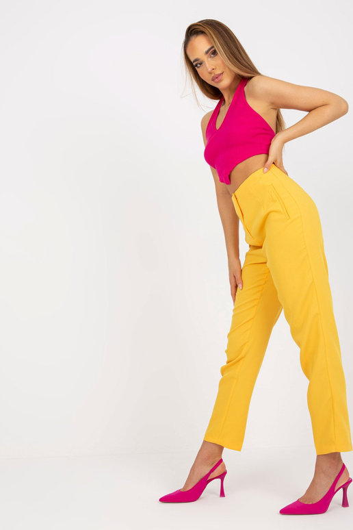 Tumekollased naiste kõrge vöökohaga...